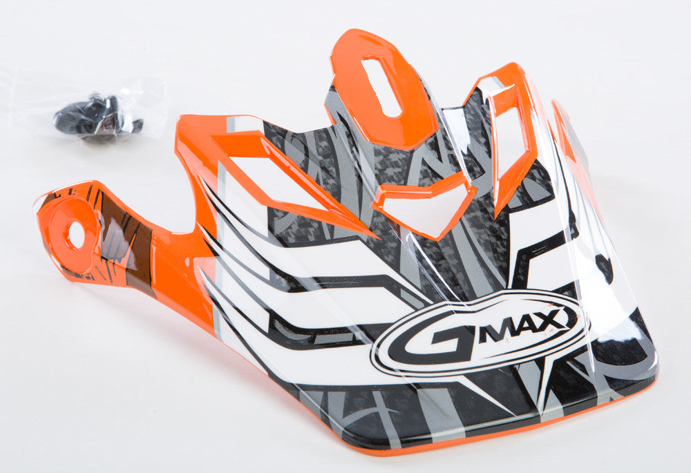 GMAX Gm-46y-1 Shredder Visor Orange Youth G046023