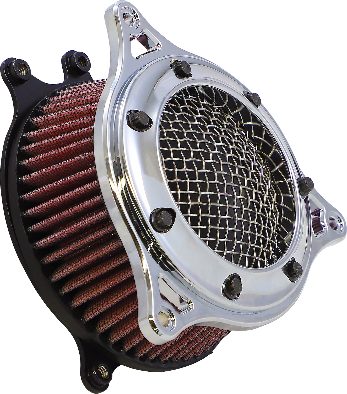 COBRA RPT Air Cleaner - Black/Chrome - XL 606-0103-05BC