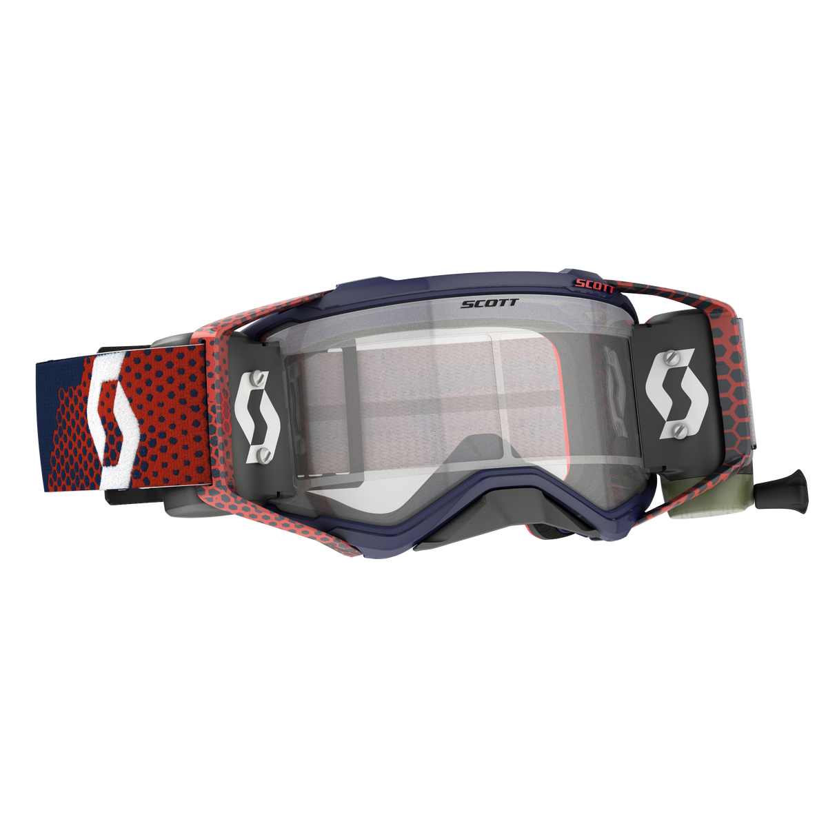 SCOTT Prospect Goggle Wfs Red/Blue Clear Works Lens 272822-1228113