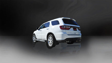 Corsa 11-14 Dodge Durango 5.7L V8 Polished Sport Dual Rear Cat-Back Exhaust 14459
