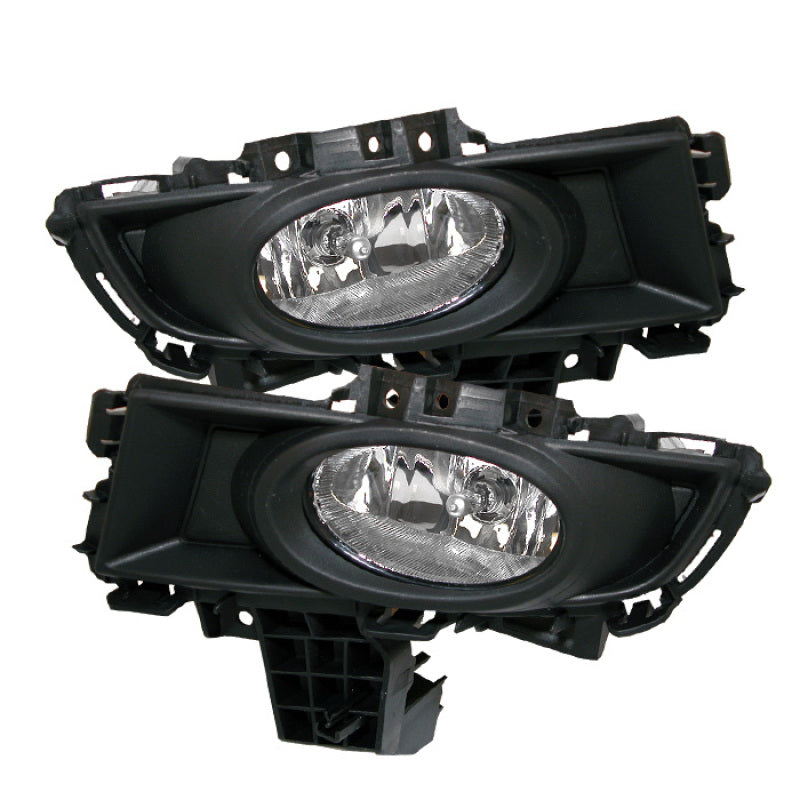 Spyder Mazda 3 07-08 4Dr OEM Fog Lights (Wont Fit Sports/Gt Or Htchback)w/swch Clear FL-CL-MAZ307-C 5020765