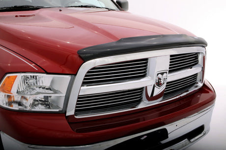 AVS 09-18 Dodge RAM 1500 (Excl. Rebel Models) Bugflector Medium Profile Hood Shield - Smoke 23045