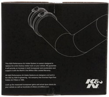 K&N 11 Dodge Durango 5.7L V8 / 11 Jeep Grand Cherokee 5.7L V8 Aircharger Performance Intake 63-1563