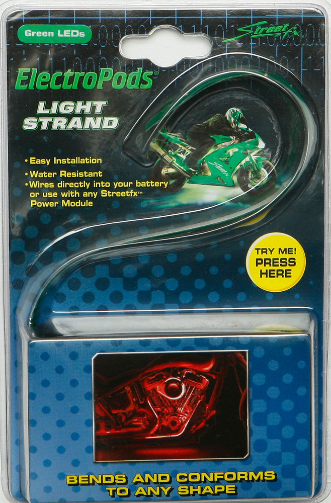 STREETFX Flex Light Strand Green 1043052