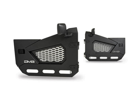 DV8 Offroad 18-22 Jeep Wrangler JL/JT Spec Series Half Doors - Front Set HDJL-02F