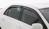 AVS 2018 Toyota Camry Ventvisor In-Channel Window Deflectors - 4pc - Smoke 194999