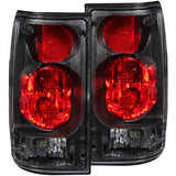 ANZO 1989-1995 Toyota Pickup Taillights Black 211132