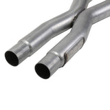 BBK 15-20 Ford Mustang GT 5.0L Resonator Delete X-Pipe (For Use w/Shorties Or Stock Manifolds) 1818