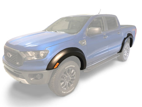Bushwacker 2019 Ford Ranger Supercrew Extend-A-Fender Style Flares 4pc - Black 20953-02
