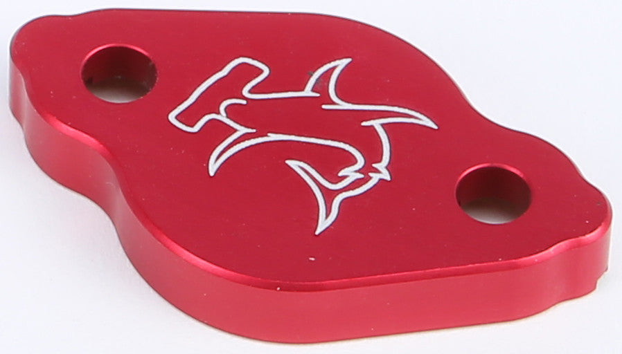 HAMMERHEAD Master Cylinder Cover Yam Rear Red 36-0221-00-10