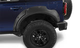 Bushwacker 2021+ Ford Bronco 4-Door Pocket Style Flares 4pc - Black 20960-02
