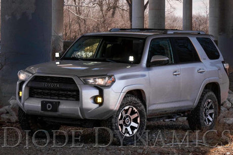 Diode Dynamics 10-21 Toyota 4Runner SS3 LED Ditch Light Kit - Yellow Pro Combo DD6749