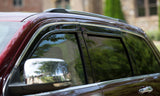 AVS 18-22 Honda Accord Ventvisor Low Profile Window Deflectors 4pc - Smoke w/Chrome Trim 794020