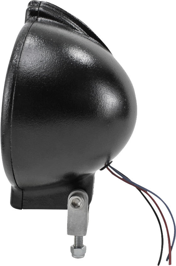 TC BROS Streamliner Cast Headlight Black 5.75" 107-0088