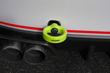 Perrin 15-19 Subaru WRX/STI Tow Hook Kit (Rear) - Neon Yellow PSP-BDY-252NY