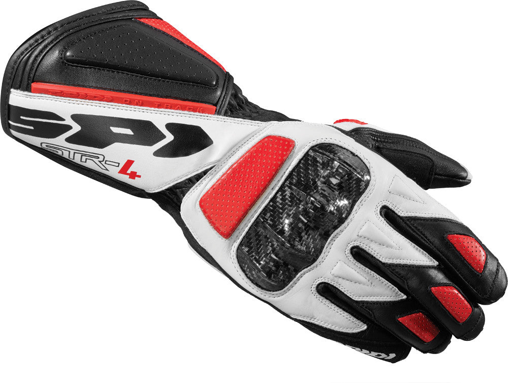 SPIDI Str-4 Gloves Black/Red X A154-021-X