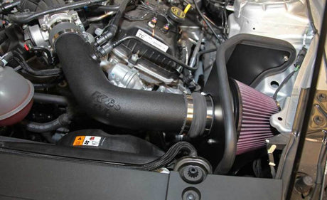 K&N 15-17 Ford Mustang 3.7L V6 F/I Performance Intake Kit 57-2594