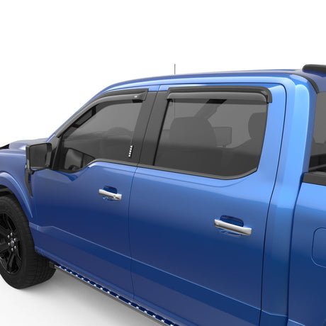 EGR 15+ Ford F150 Crew Cab Tape-On Window Visors - Set of 4 643491