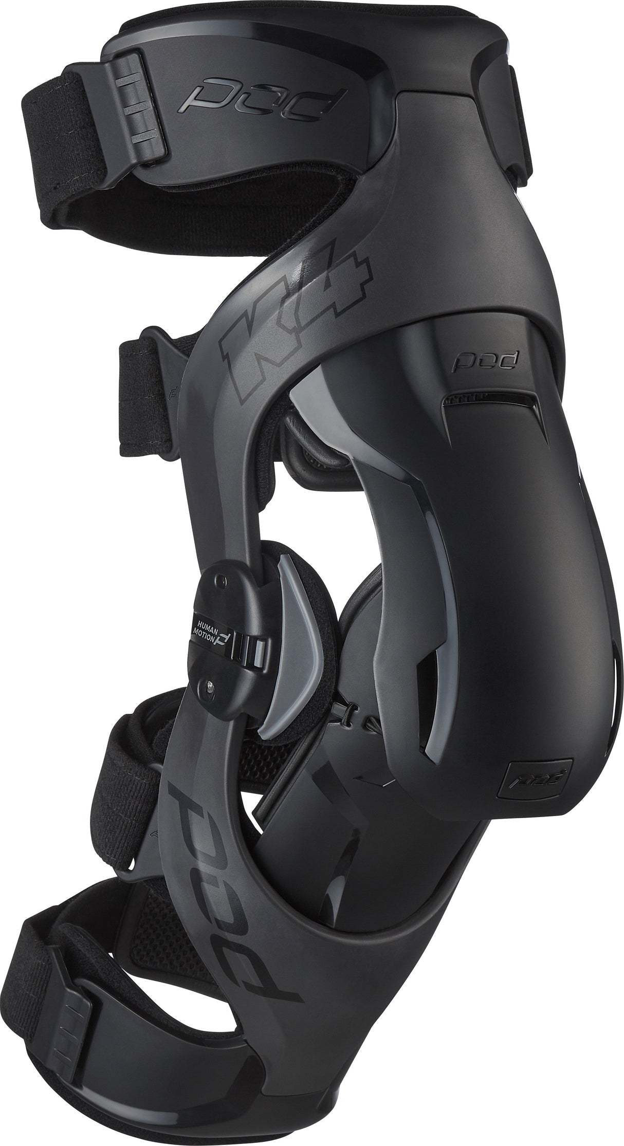 POD K4 V2.0 Knee Brace (Pr) Graphite/Black Md/Lg K4020-459-MD/LG