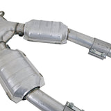 BBK 99-04 Mustang 4.6 GT / Cobra High Flow X Pipe With Catalytic Converters - 2-1/2 1670