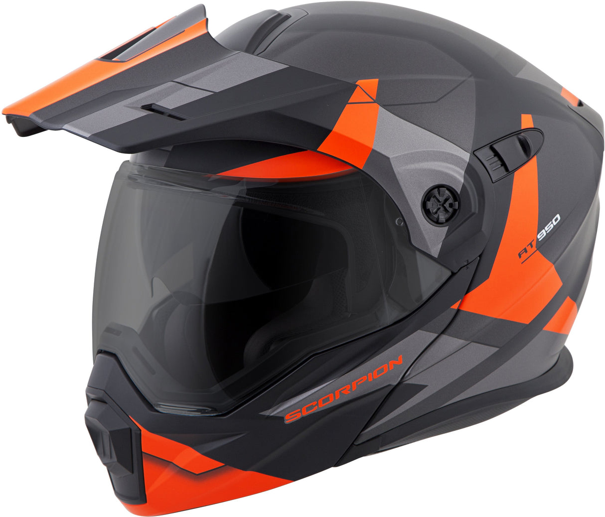 SCORPION EXO Exo-At950 Modular Helmet Neocon Orange 3x 95-1028