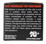 K&N Kawasaki / Suzuki / Betamotor 1.5in OD x 1.719in H Oil Filter KN-207