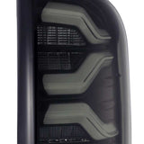 AlphaRex 16-20 Toyota Tacoma PRO-Series LED Tail Lights Jet Black 680010