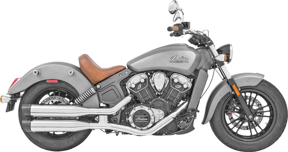 FREEDOM Liberty Slip-Ons 4" Chrome W/Black Tip Scout IN00068