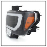 Spyder Ford F150 09-14 Projector Headlights Halogen Model- Light Bar DRL Blk PRO-YD-FF15009-LBDRL-BK 5077592