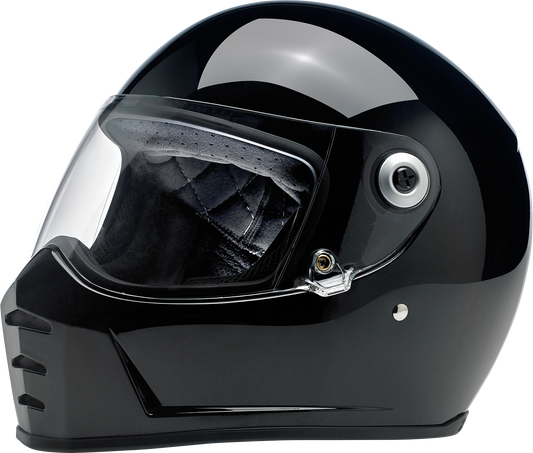 BILTWELL Lane Splitter Helmet - Gloss Black - Small 1004-101-102