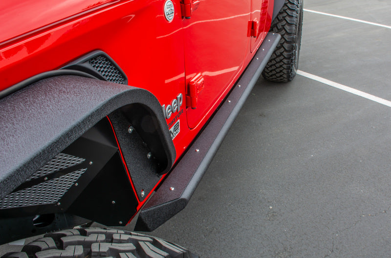DV8 Offroad 2019+ Jeep Gladiator Side Step/Sliders SRGL-02