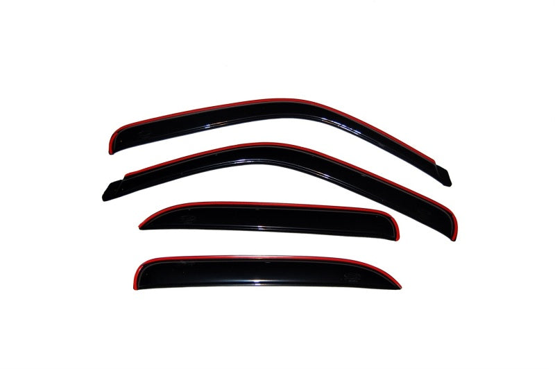 AVS 02-06 Cadillac Escalade Ventvisor In-Channel Front & Rear Window Deflectors 4pc - Smoke 194304