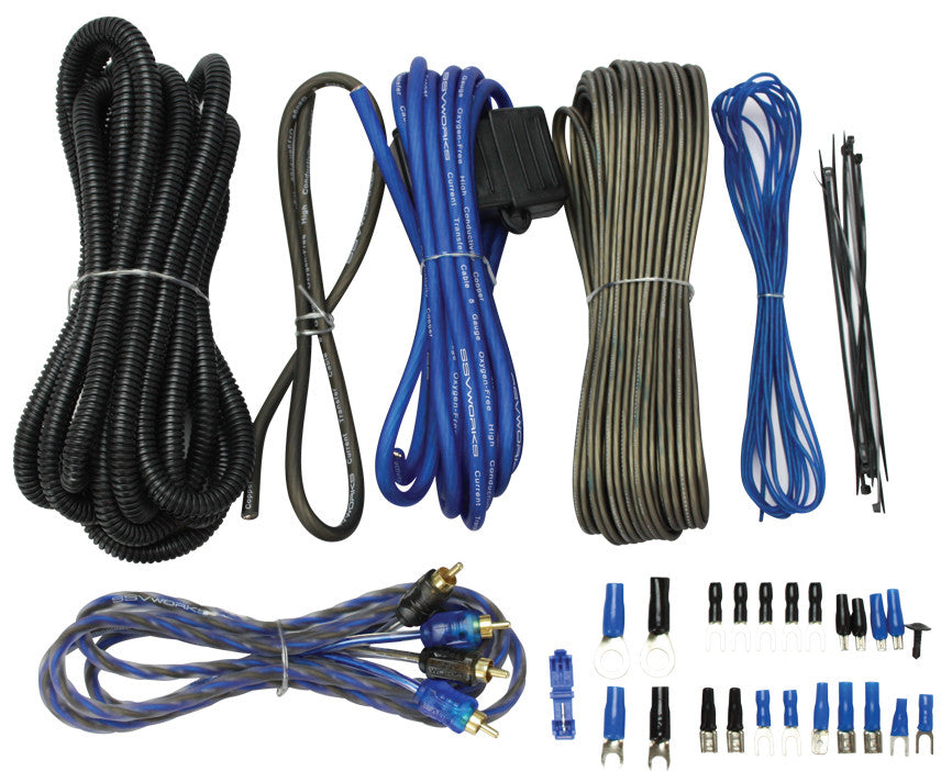 SSV WORKS Ssv Amp Wiring Kit Univ AMPKIT-A