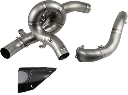 Colector AKRAPOVIC - Titanio Multistrada 1200 2015-2017 E-D12E4 1812-0252 