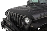 AVS 2018+ Jeep Wrangler (JL) 2dr/4dr Aeroskin II Textured Low Profile Hood Shield - Black 436148