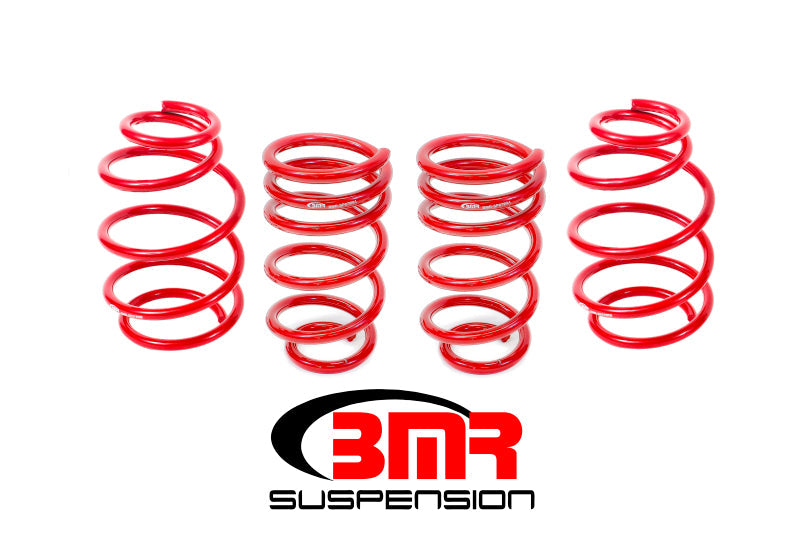 BMR 10-15 5th Gen Camaro V8 Lowering Spring Kit (Set Of 4) - Red SP077R