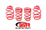 BMR 10-15 5th Gen Camaro V8 Lowering Spring Kit (Set Of 4) - Red SP077R
