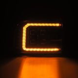 AlphaRex 05-07 Ford Super Duty/Excursion NOVA-Series LED Projector Headlights Alpha-Blk w/Activ Ligh 880318