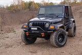 Bushwacker 97-06 Jeep Wrangler Trail Armor Hood Stone Guard and 2 Front Corners - Black 14005