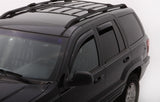 AVS 2004 Ford Ecosport (Brazil) Ventvisor In-Channel Front & Rear Window Deflectors 4pc - Smoke 194650