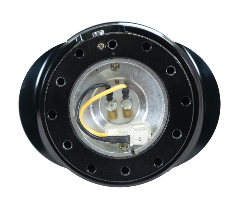 NRG Quick Release Gen 2.2 - Black Body / Shiny Black Oval Ring SRK-220BK