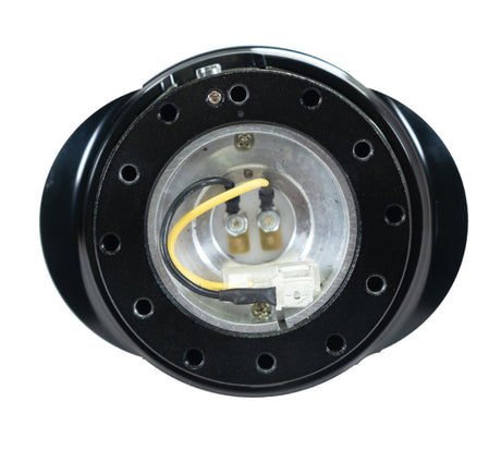NRG Quick Release Gen 2.2 - Black Body / Shiny Black Oval Ring SRK-220BK