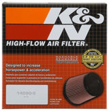 K&N Marine Engine Flame Arrestor 3.625in Flange ID / .75in Flange Length / 5.75in Base OD / 6in H 59-5004
