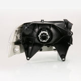 ANZO 1997-2004 Dodge Dakota Crystal Headlight Set Chrome Amber 111455