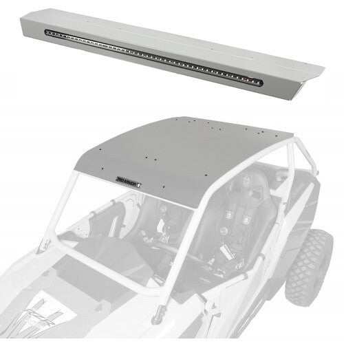 PRO ARMOR Asylum Roof W/ Light Bar Ghost Grey P141R123GG