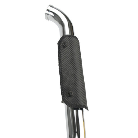 DEI Pipe Shield w/Stainless Steel Clamps - 4in x 8in - Onyx 10496
