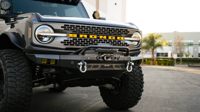 DV8 Offroad 21-23 Ford Bronco Spec Series Front Bumper FBBR-05