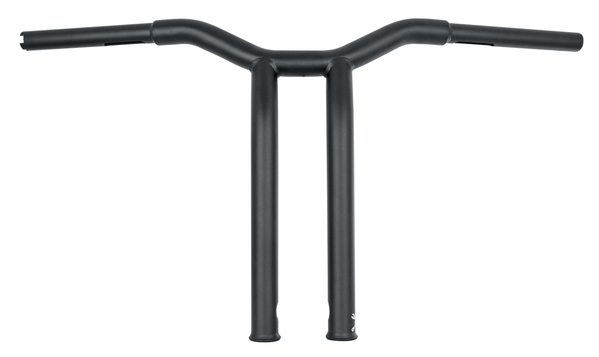 BURLY BRAND Dominator Raked Bar 14" 1.25" Matte Black B12-6053SB