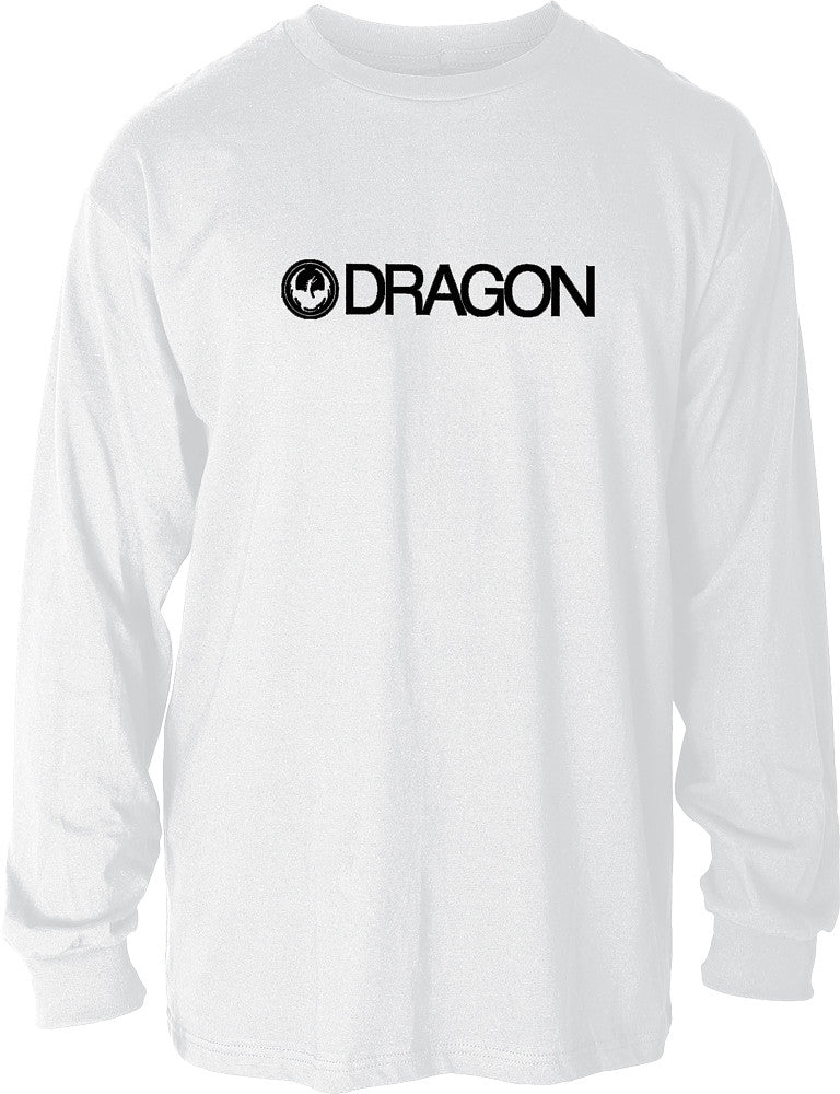 DRAGON Trademark Longsleeve Tee White Sm 25119SML.100