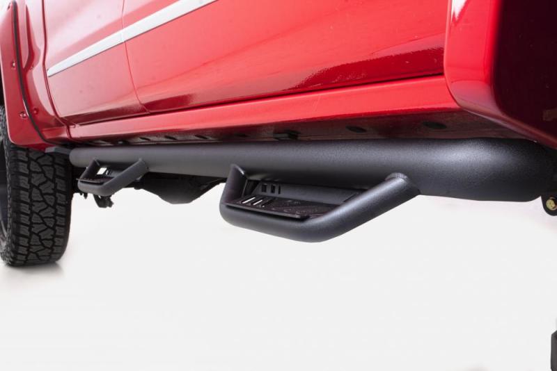 Lund 15-17 Chevy Colorado Crew Cab Terrain HX Step Nerf Bars - Black 34641225
